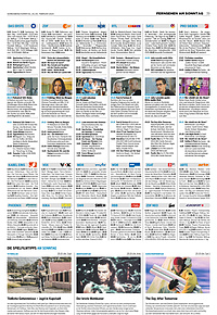 Fernsehen am Sonntag